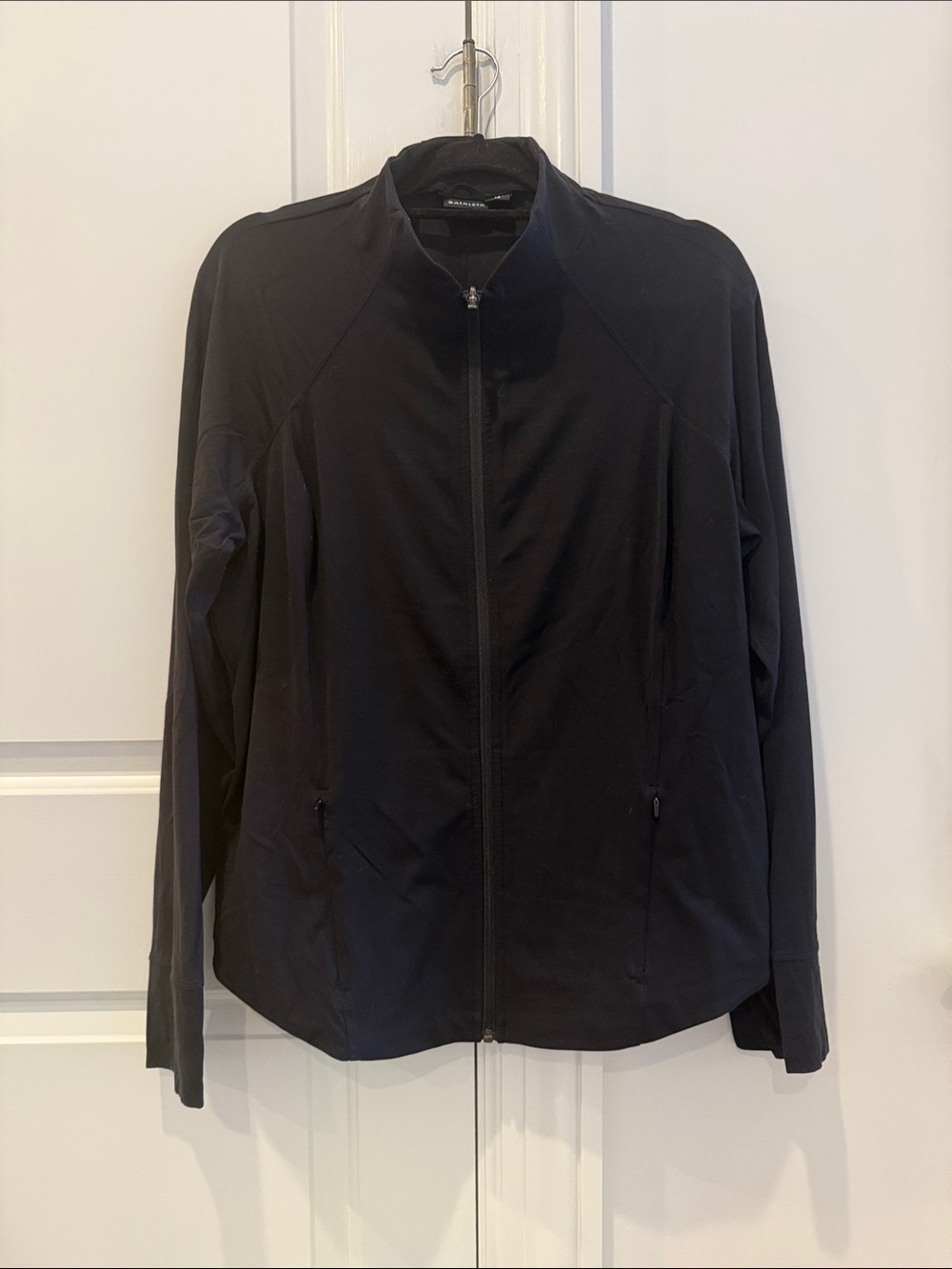 Athleta Black Salutation Jacket Size 1X